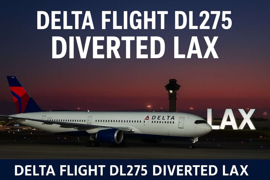 Delta Flight DL275 Diverted to LAX