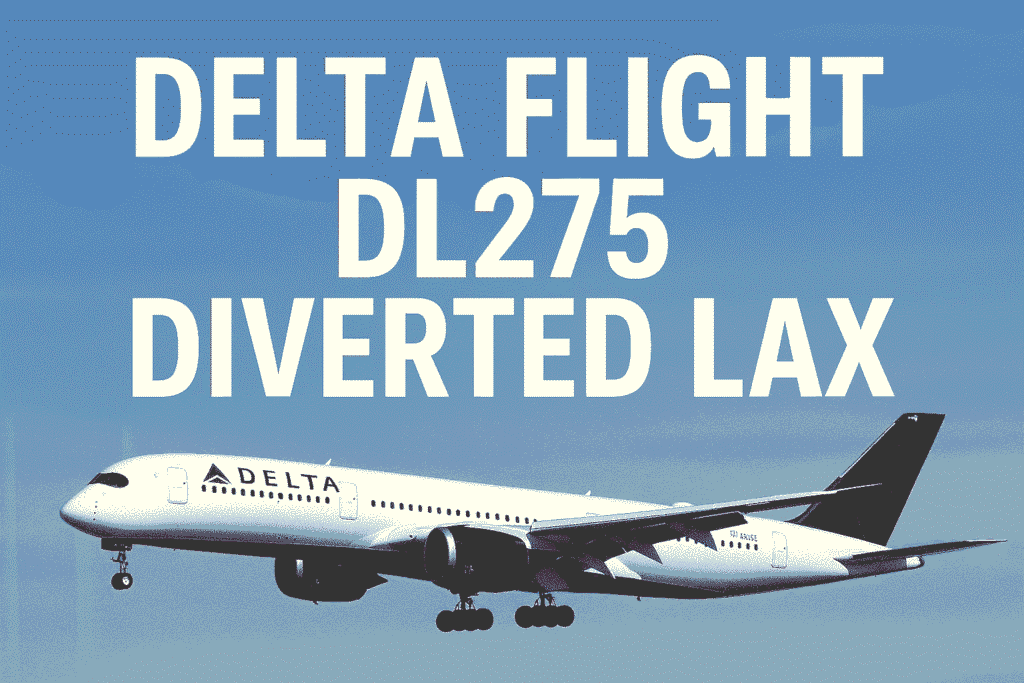 Delta Flight DL275 diverted LAX