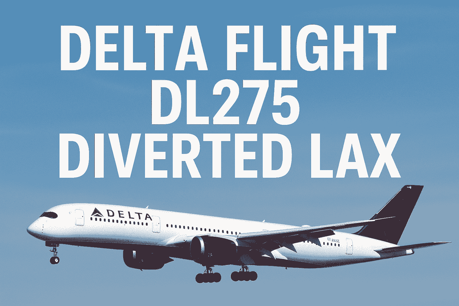 Delta Flight DL275 diverted LAX