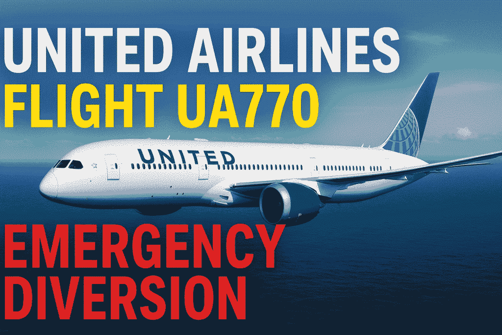 united airlines flight ua770 emergency diversion